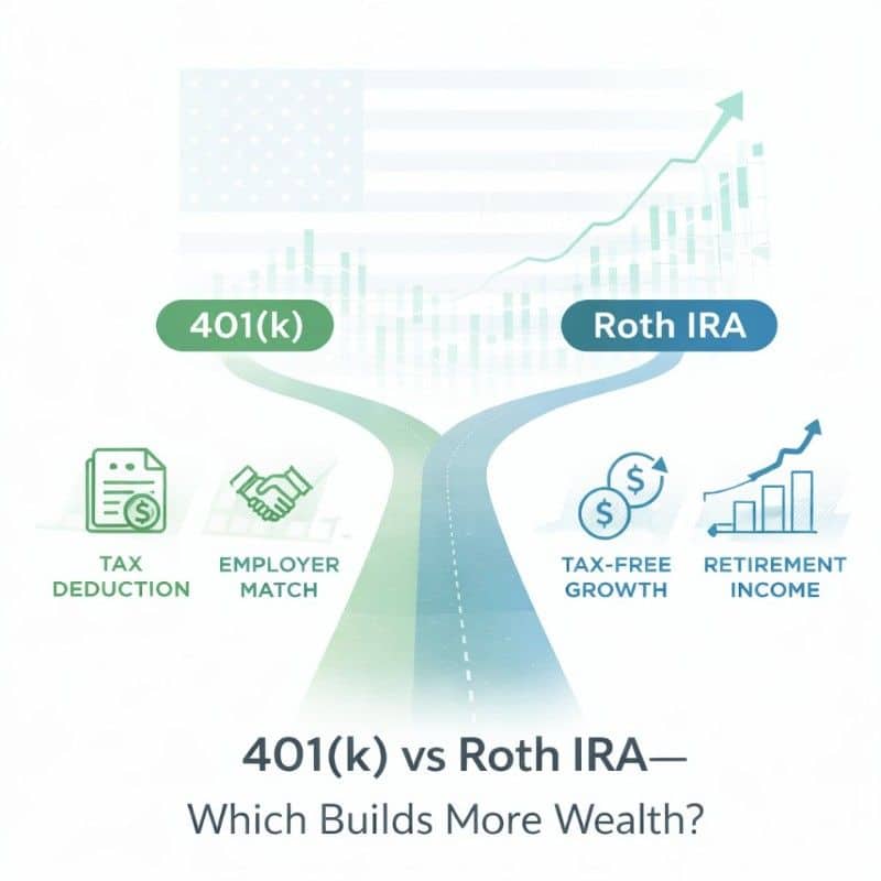 US 401(k) vs Roth IRA: Which Wealth-Building Vehicle Is Best in 2026?