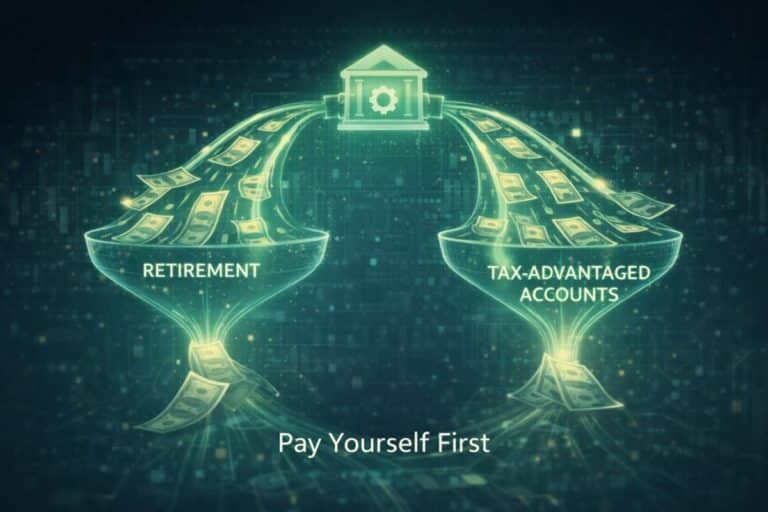 pay yourself first strategy using 401k ISA and SIPP accounts