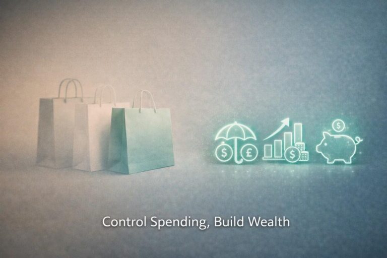 stop retail therapy and emotional spending to build long term wealth